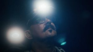 Dr. Bradley Garrett in UNDERLAND, appearing at the 41 North Film Festival